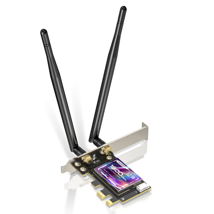 EDUP EP-9658 PCI-E WiFi 6 Card AX1800M Bluetooth 5.2 Adapter for Desktop PC, 2.4GHz/5.8GHz Dual Band Wireless PCI-E Internal Network Card EDUP EP-9658 PCI-E WiFi 6 Card AX1800M Bluetooth 5.2 Adapter for Desktop PC, 2.4GHz/5.8GHz Dual Band Wireless PCI-E Internal Network Card